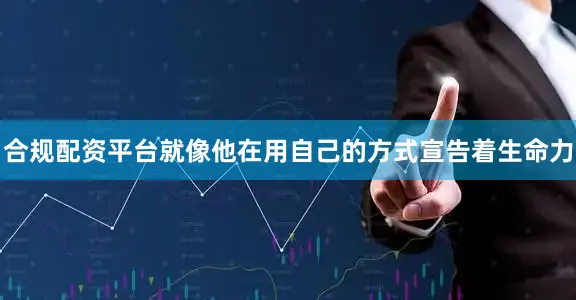 合规配资平台就像他在用自己的方式宣告着生命力