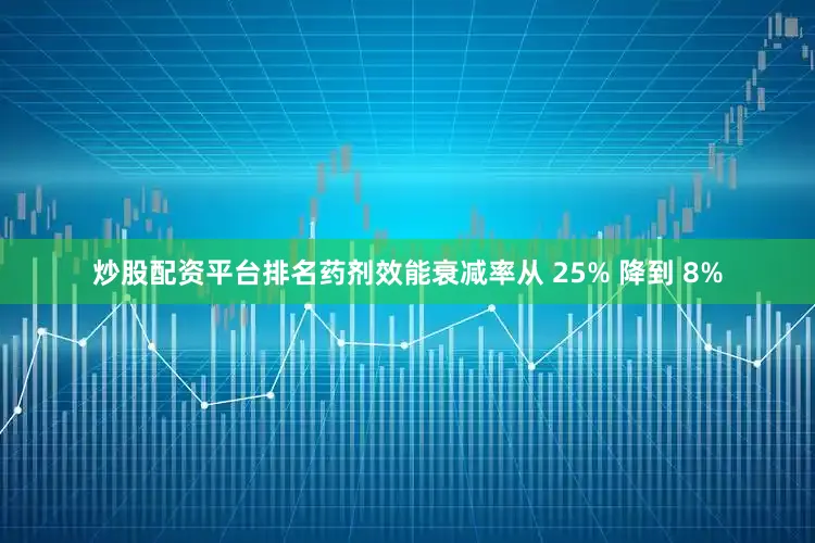 炒股配资平台排名药剂效能衰减率从 25% 降到 8%